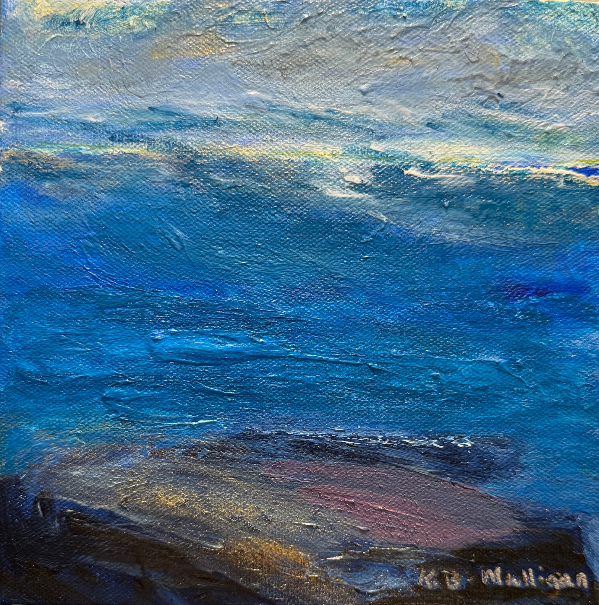 acrylic painting on canvas